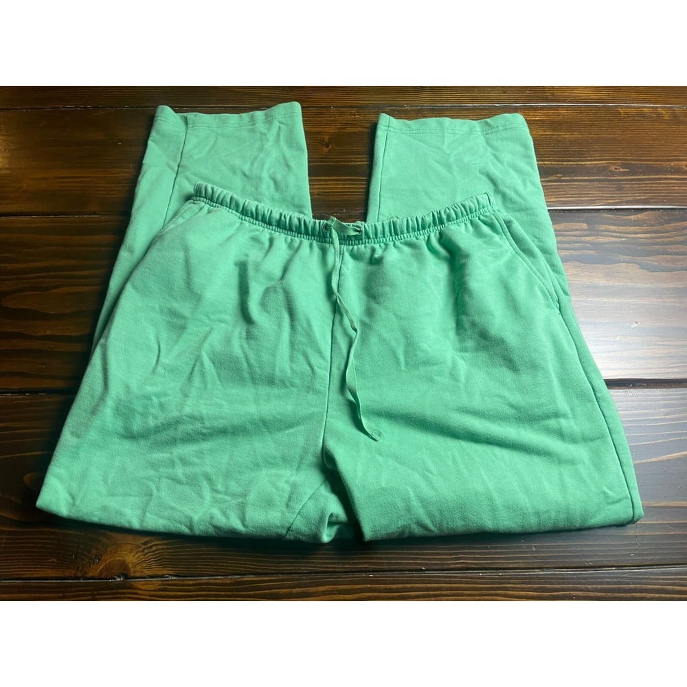 KORET Pants, Women's Size Large, Green, Lounge Pants, Sweater